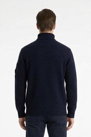 Jersey de lana - Azul marino