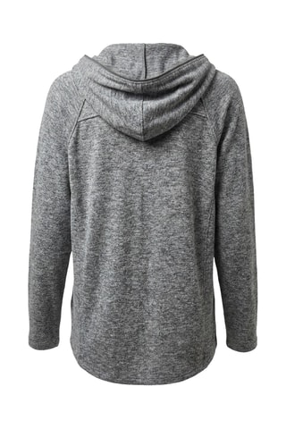 Jersey de lana y cachemir con capucha - Gris