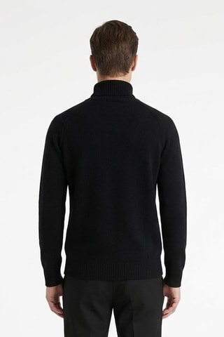 Jersey de lana y cachemir - Negro