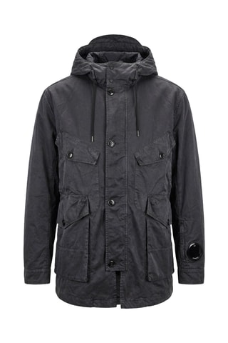 Chaqueta con capucha - Gris