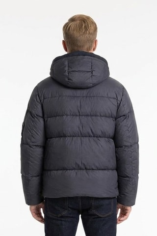 Anorak con capucha - Gris