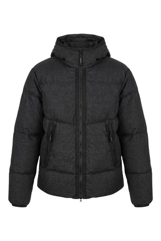 Anorak con capucha - Negro