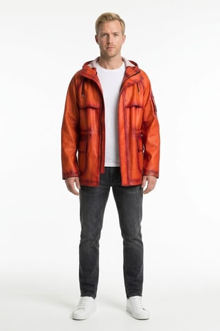 Chaqueta con capucha - Naranja
