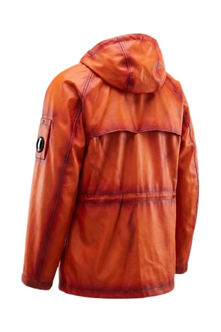 Chaqueta con capucha - Naranja