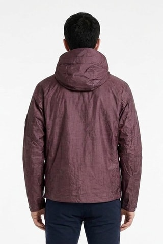 Chaqueta con capucha - Burdeos