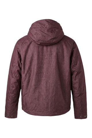 Chaqueta con capucha - Burdeos