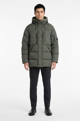Anorak con capucha - Verde