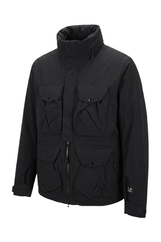 Chaqueta con capucha - Negro
