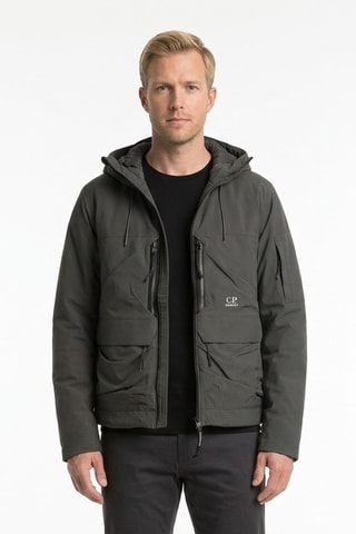Chaqueta con capucha - Verde