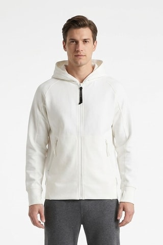 Sudadera con capucha - Blanco