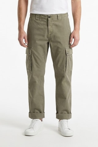 Pantalón cargo - Beige