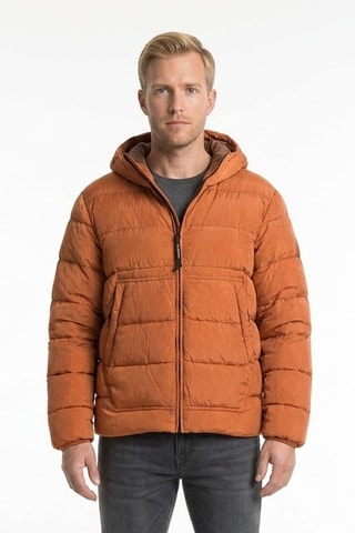 Anorak con capucha - Naranja