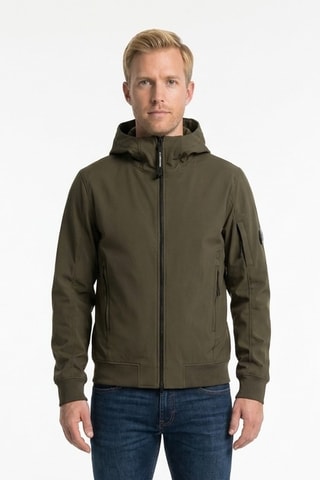 Chaqueta con capucha - Verde
