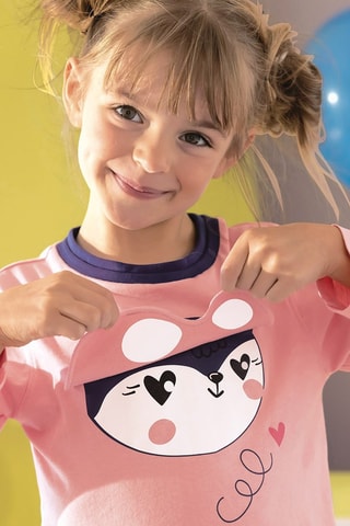 Pyjama La Ligue Des Doudous Extraord - Rose