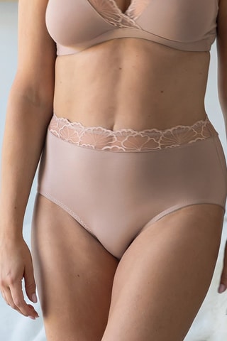 Culotte taille haute Tania - Nude