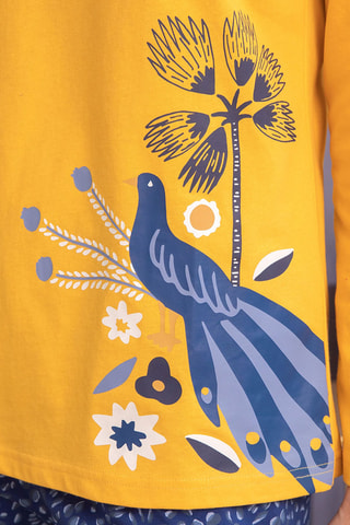 Pyjama Songe D'ailleurs - Jaune et bleu foncé