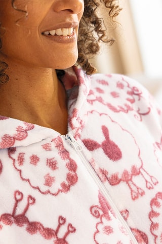 Sweat à capuche Saute Moutons - Rose clair