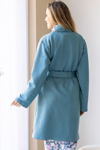 Peignoir Jardin d'Osaka - Bleu