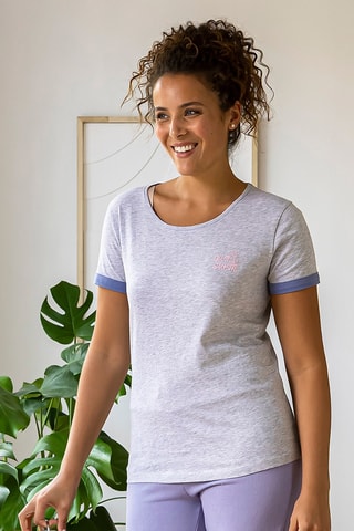 T-shirt Club Sagette - Gris