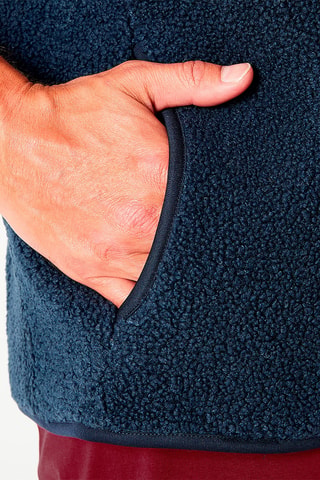 Veste sans manches Echappée nordique - Bleu marine