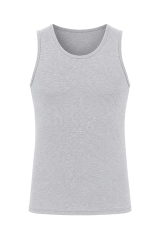 Débardeur Mes Essentiels Thermiques - Gris clair