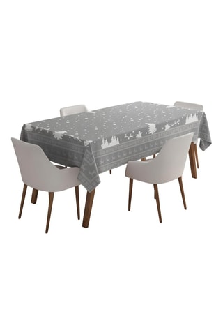 Nappe rectangulaire - 160 x 220 cm - Gris