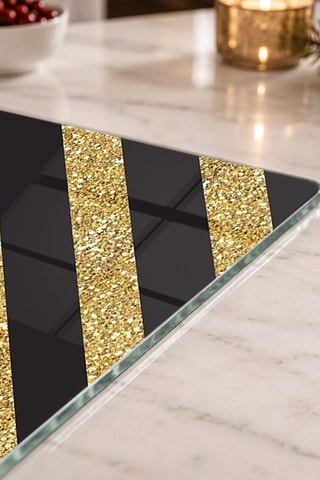 Planche à découper en verre trempé - 25 x 35 cm