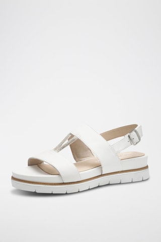 Sandali in pelle - Bianco