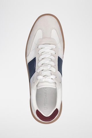 Sneakers in pelle - Bianco e navy
