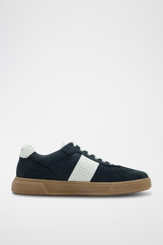 Sneakers in pelle scamosciata - Navy