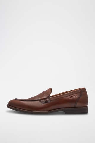 Mocassini in pelle - Marrone