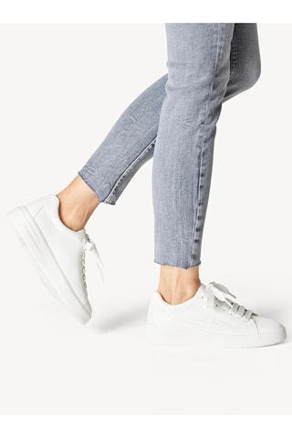 Baskets en cuir - Blanc