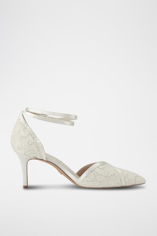 Décolleté in pizzo - Beige