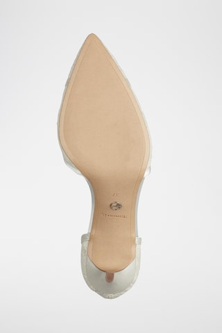 Décolleté in pizzo - Beige