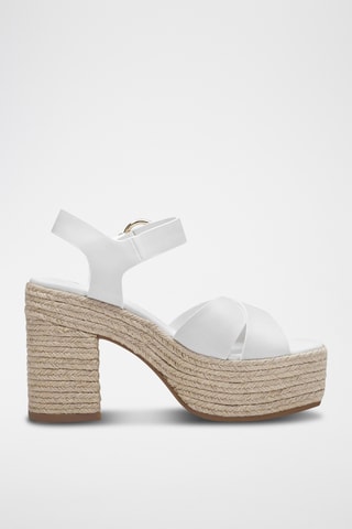 Sandales à talons - Blanc