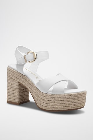 Sandales à talons - Blanc