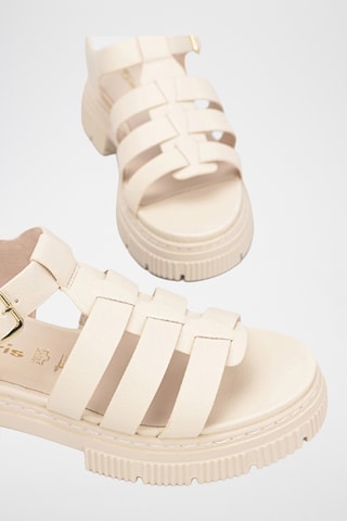 Sandales plateformes - Beige