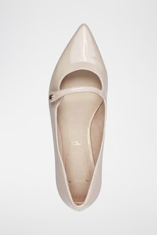 Ballerine in vernice - Beige