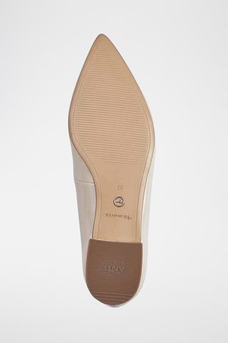 Ballerine in vernice - Beige