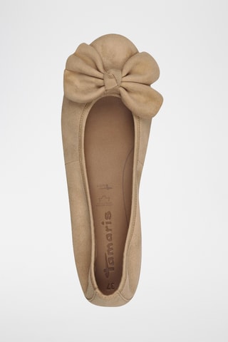 Ballerine in pelle scamosciata - Marrone