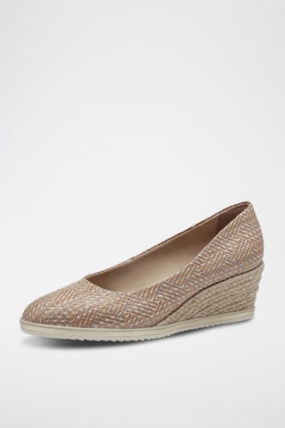 Ballerine con zeppa - Beige