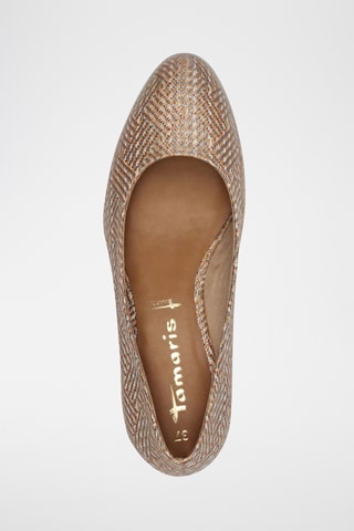 Ballerine con zeppa - Beige