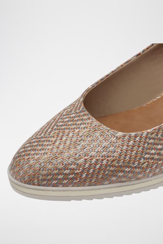Ballerine con zeppa - Beige