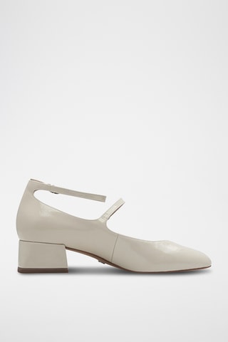 Scarpe baby con tacco in vernice - Rosso