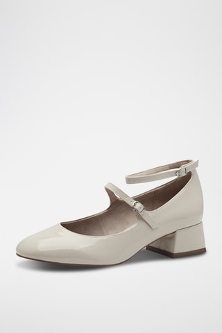 Scarpe baby con tacco in vernice - Rosso