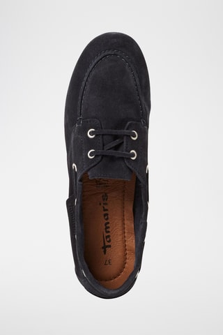 Scarpe da barca in pelle scamosciata - Navy
