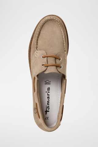 Scarpe da barca in pelle - Beige