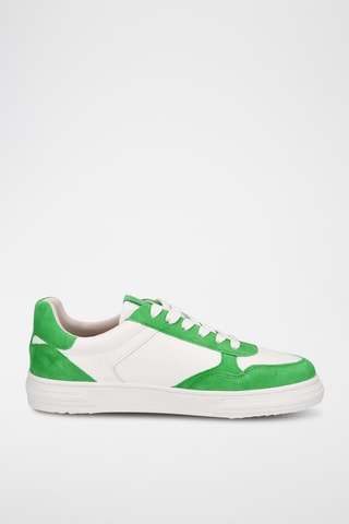 Sneakers in pelle - Verde