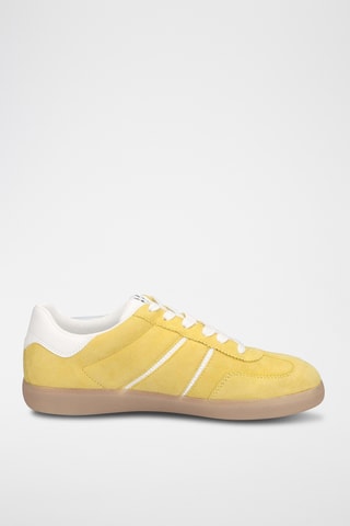 Sneakers in pelle - Giallo