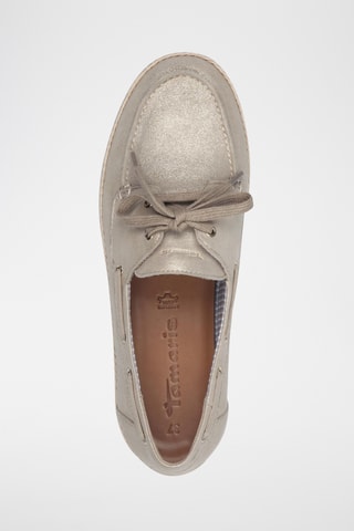 Scarpe da barca in pelle - Bianco